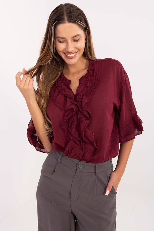 Chemise model 215811 Italy Moda